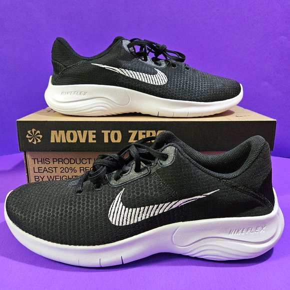 NEW Men's size 11 Nike FLEX EXPERIENCE RUN 11 NN shoes Black White DD9284-001 - Picture 1 of 10